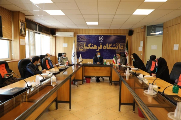 چهل و سومین جلسه شورای پژوهشی دانشگاه فرهنگیان برگزار شد 4