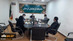 بازدید نماینده اداره حفاظت فیزیکی دفتر مرکزی حراست سازمان مرکزی دانشگاه فرهنگیان کشور از پردیس ها و مراکز دانشگاه فرهنگیان لرستان 2