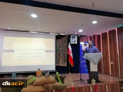 آیین تکریم و معارفه مسئول بسیج دانشجویی پردیس آیت الله خامنه ای (برادران) گرگان
 6