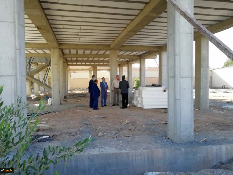بازدید از پروژه خیّری در حال ساخت سرای دانشجویی پردیس حضرت فاطمه الزهراء(س)
 2