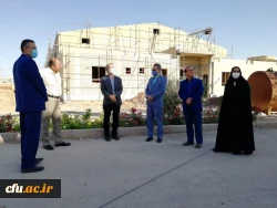 بازدید از پروژه خیّری در حال ساخت سرای دانشجویی پردیس حضرت فاطمه الزهراء(س)
 3