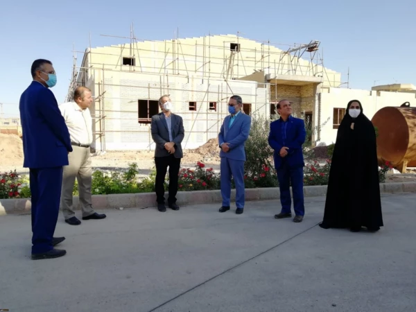 بازدید از پروژه خیّری در حال ساخت سرای دانشجویی پردیس حضرت فاطمه الزهراء(س)
 3