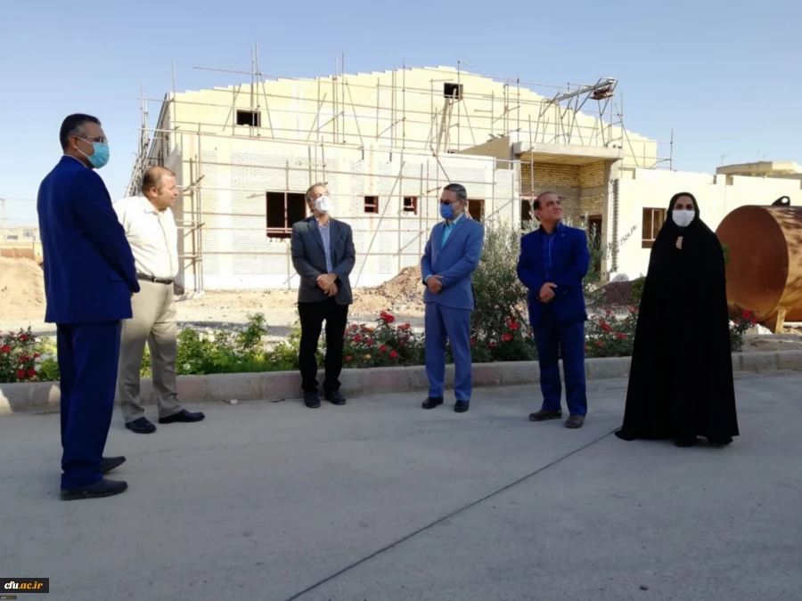 بازدید از پروژه خیّری در حال ساخت سرای دانشجویی پردیس حضرت فاطمه الزهراء(س)
 3
