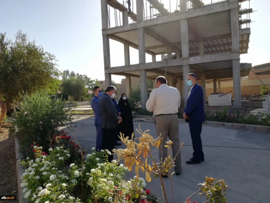 بازدید از پروژه خیّری در حال ساخت سرای دانشجویی پردیس حضرت فاطمه الزهراء(س)
 4