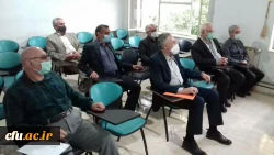 مراسم شب خاطره با حضور رزمندگان دانشجو معلم اعزامی به جبهه های حق علیه باطل در سال 61 برگزار و از کتابی با عنوان 