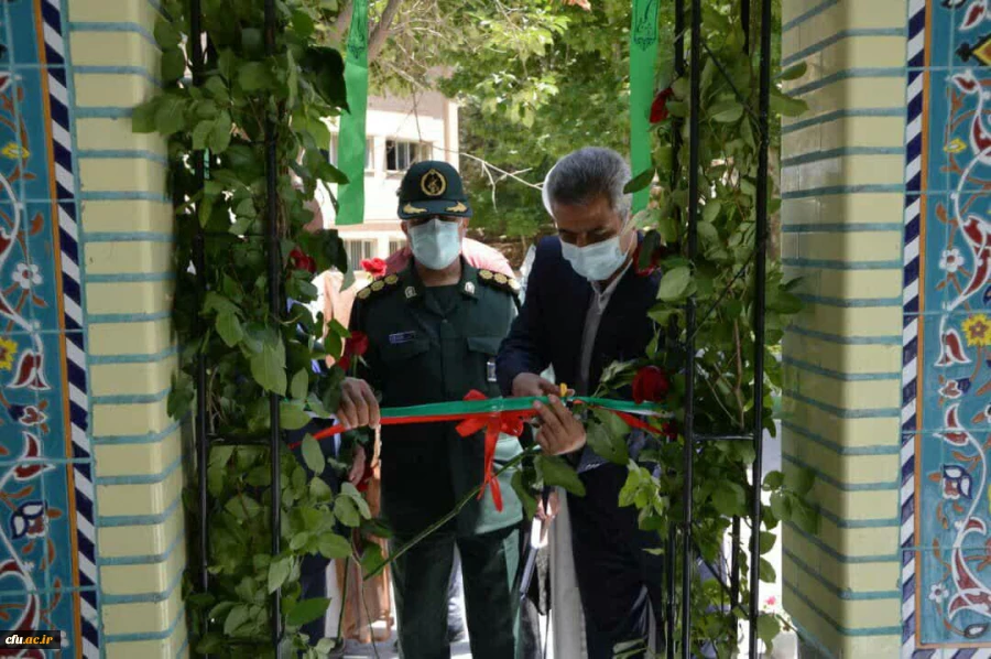 یادمان شهید گمنام پردیس علامه طباطبایی دانشگاه فرهنگیان لرستان افتتاح شد. 5