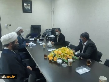 دیدار مدیریت دانشگاه فرهنگیان استان سیستان وبلوچستان با مسئول دفاتر نهاد رهبری در دانشگاههای استان 2