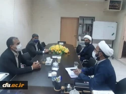 دیدار مدیریت دانشگاه فرهنگیان استان سیستان وبلوچستان با مسئول دفاتر نهاد رهبری در دانشگاههای استان 3