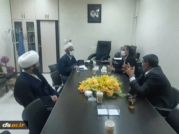دیدار مدیر دانشگاه فرهنگیان سیستان وبلوچستان و مسئول دفاتر نهاد نمایندگی مقام معظم رهبری در دانشگاه های استان 4