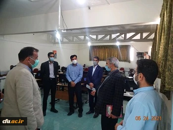 بازدید هیات نظارت، ارزیابی و تضمین کیفیت آموزش عالی از دانشگاه فرهنگیان سیستان وبلوچستان  8