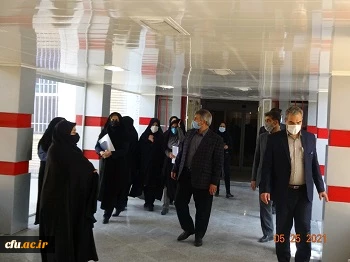 بازدید هیات نظارت، ارزیابی و تضمین کیفیت آموزش عالی از دانشگاه فرهنگیان سیستان وبلوچستان  2