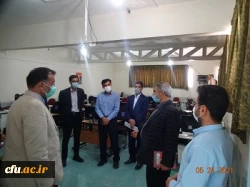 بازدید هیات نظارت، ارزیابی و تضمین کیفیت آموزش عالی از دانشگاه فرهنگیان سیستان وبلوچستان  8