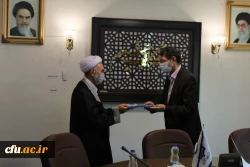  انعقاد تفاهم نامه همکاری فی مابین ستاد اقامه نماز استان و دانشگاه فرهنگیان خراسان رضوی 2