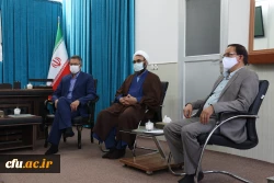 دیدار هیات رئیسه دانشگاه فرهنگیان یزد با رئیس مجمع نمایندگان استان در مجلس شورای اسلامی 7