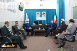 دیدار هیات رئیسه دانشگاه فرهنگیان یزد با رئیس مجمع نمایندگان استان در مجلس شورای اسلامی 8