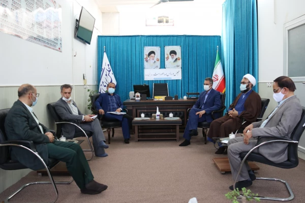 دیدار هیات رئیسه دانشگاه فرهنگیان یزد با رئیس مجمع نمایندگان استان در مجلس شورای اسلامی 8