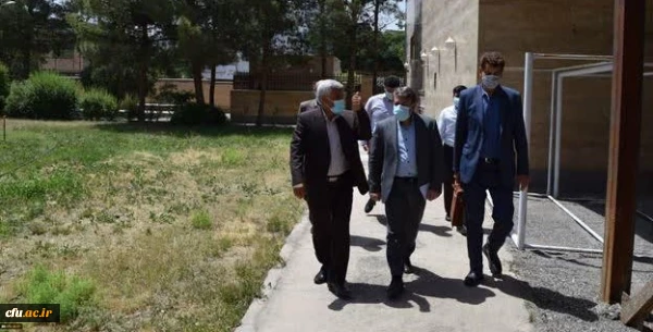 بازدید مدیرکل و معاون دفتر نظارت، ارزیابی و تعالی سازمانی دانشگه فرهنگیان از پردیس ها و مراکز استان خراسان رضوی 2