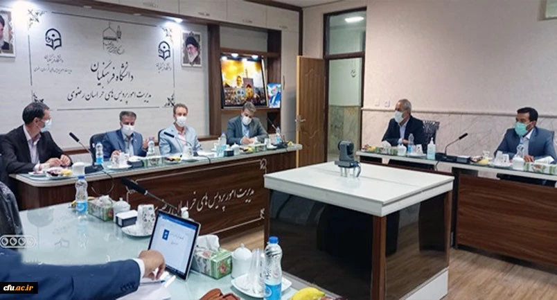 بازدید مدیرکل و معاون دفتر نظارت، ارزیابی و تعالی سازمانی دانشگاه فرهنگیان از پردیس ها و مراکز استان خراسان رضوی 2