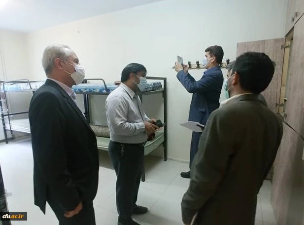 بازدید مدیرکل و معاون دفتر نظارت، ارزیابی و تعالی سازمانی دانشگاه فرهنگیان از پردیس ها و مراکز استان خراسان رضوی 4