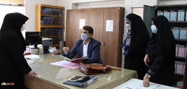 بازدید مدیرکل و معاون دفتر نظارت، ارزیابی و تعالی سازمانی دانشگاه فرهنگیان از پردیس ها و مراکز استان خراسان رضوی 8