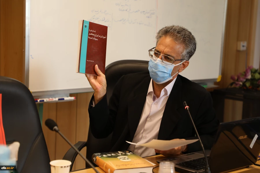 چهل و پنجمین جلسه شورای پژوهشی دانشگاه فرهنگیان برگزار شد 5