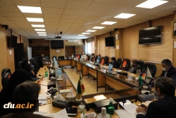 چهل و پنجمین جلسه شورای پژوهشی دانشگاه فرهنگیان برگزار شد 8