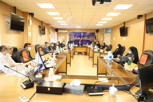 چهل و پنجمین جلسه شورای پژوهشی دانشگاه فرهنگیان برگزار شد 9