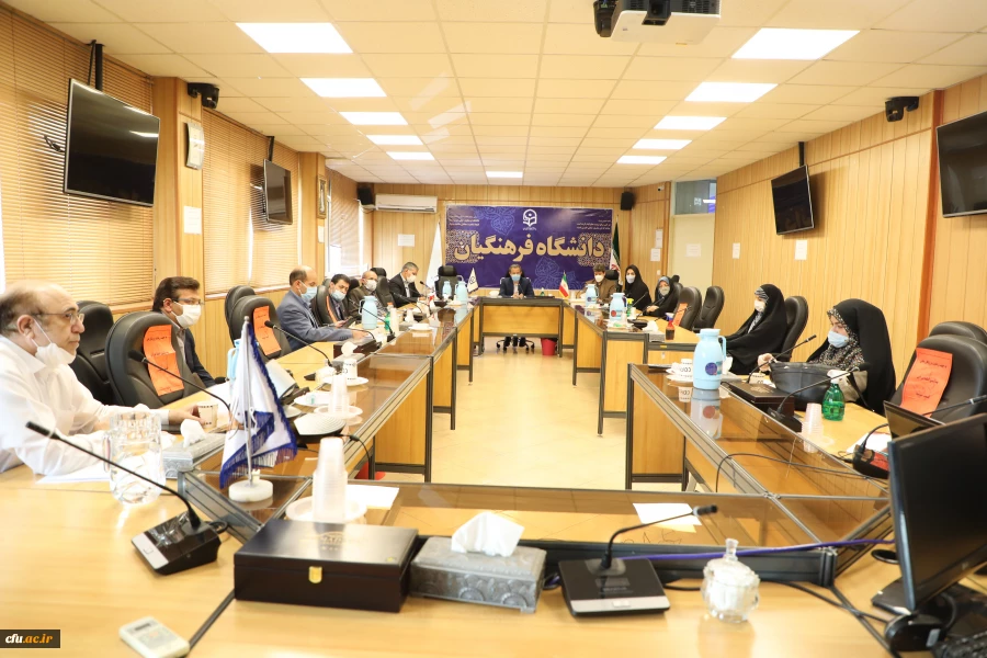 چهل و پنجمین جلسه شورای پژوهشی دانشگاه فرهنگیان برگزار شد 9