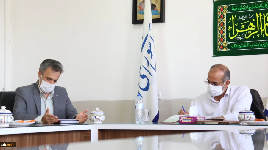 دیدار هیات رئیسه دانشگاه فرهنگیان یزد با نماینده مردم تفت و میبد در مجلس شورای اسلامی 5