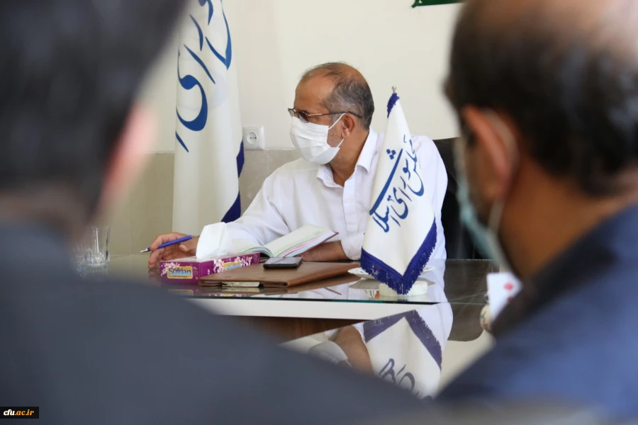 دیدار هیات رئیسه دانشگاه فرهنگیان یزد با نماینده مردم تفت و میبد در مجلس شورای اسلامی 6