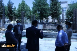 بازدید مدیر کل نوسازی و تجهیز مدارس خراسان رضوی از پروژه خیر ساز زنده یاد حاج حسین شکرریز  پردیس شهید بهشتی دانشگاه فرهنگیان مشهد 4