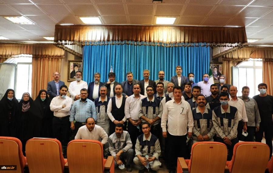 تقدیر از زحمات نیروهای خدماتی سازمان مرکزی در مراسم تشییع و تدفین شهید گمنام 2