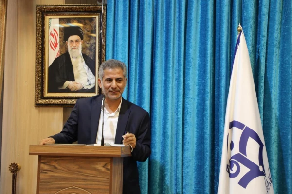 تقدیر از زحمات نیروهای خدماتی سازمان مرکزی در مراسم تشییع و تدفین شهید گمنام 5