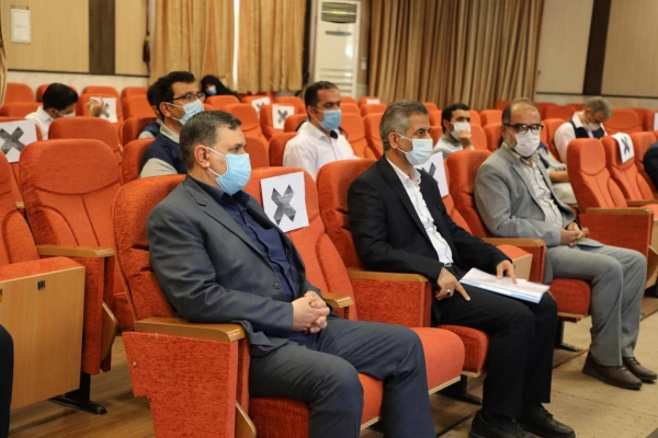 تقدیر از زحمات نیروهای خدماتی سازمان مرکزی در مراسم تشییع و تدفین شهید گمنام 7