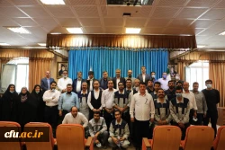 تقدیر از زحمات نیروهای خدماتی سازمان مرکزی در مراسم تشییع و تدفین شهید گمنام 8