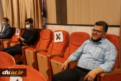 تقدیر از زحمات نیروهای خدماتی سازمان مرکزی در مراسم تشییع و تدفین شهید گمنام 9