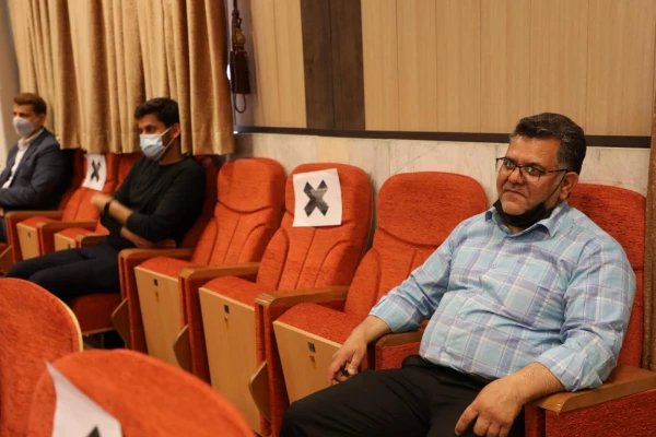 تقدیر از زحمات نیروهای خدماتی سازمان مرکزی در مراسم تشییع و تدفین شهید گمنام 9