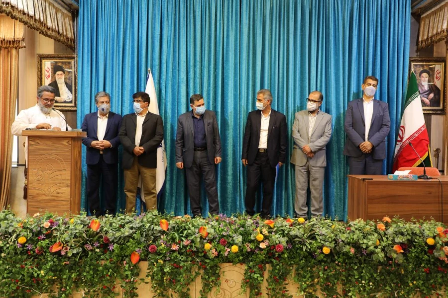 تقدیر از زحمات نیروهای خدماتی سازمان مرکزی در مراسم تشییع و تدفین شهید گمنام 10