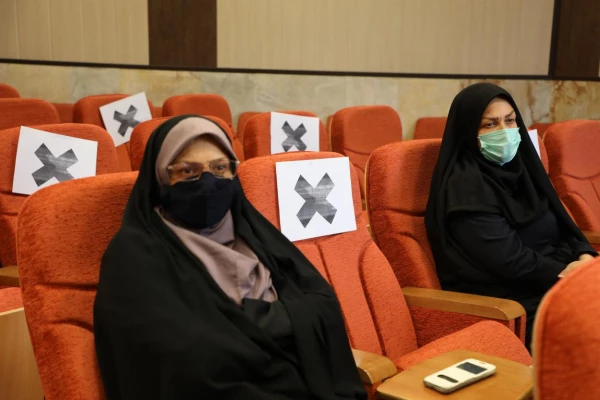 تقدیر از زحمات نیروهای خدماتی سازمان مرکزی در مراسم تشییع و تدفین شهید گمنام 14