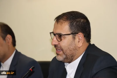 بازدید حسن محمدپور سرپرست مدیریت امور پردیس های استان قم از پژوهشگاه حوزه و دانشگاه