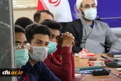 مراسم تکریم و معارفه مسئول بسیج دانشجویی دانشگاه فرهنگیان یزد
 2