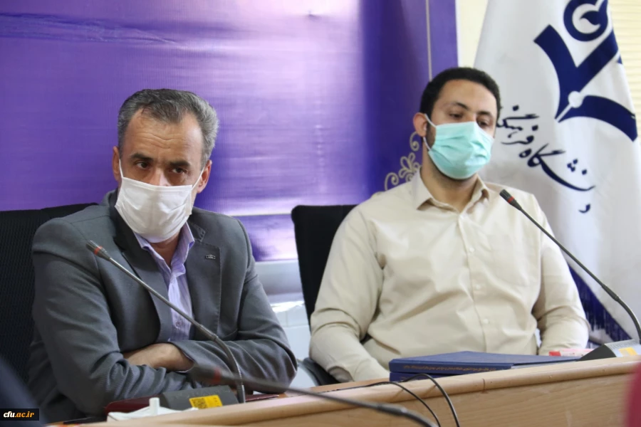 مراسم تکریم و معارفه مسئول بسیج دانشجویی دانشگاه فرهنگیان یزد
 8