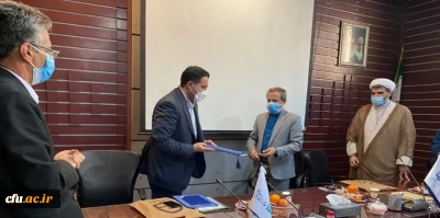 عقد تفاهم نامه همکاری علمی- پژوهشی دانشگاه فرهنگیان با مؤسسه خانه کتاب و ادبیات ایران