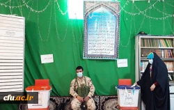 حضور پرشور دانشجومعلمان دانشگاه فرهنگیان یزد در انتخابات 1400 به روایت تصویر
 3