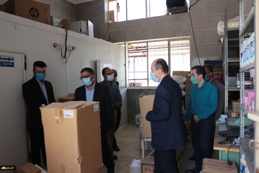 بازدید معاونت دانشجویی سازمان مرکزی از پردیس های استان سمنان 2