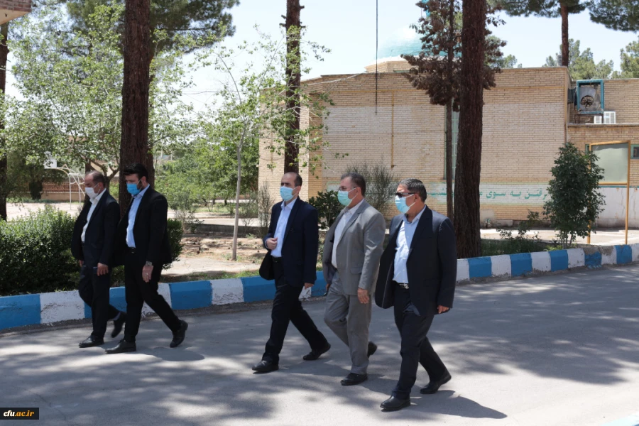 بازدید معاونت دانشجویی سازمان مرکزی از پردیس های استان سمنان 3