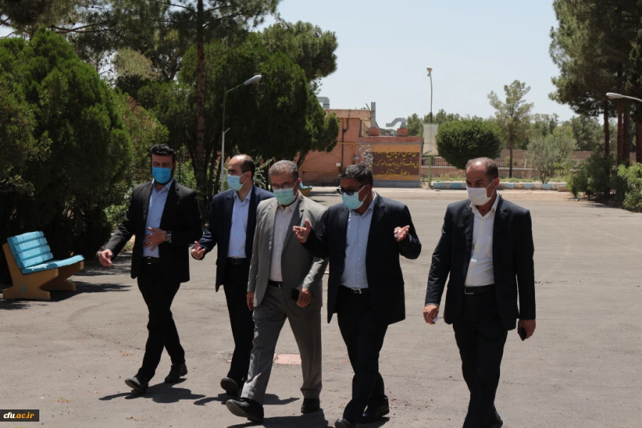 بازدید معاونت دانشجویی سازمان مرکزی از پردیس های استان سمنان 4