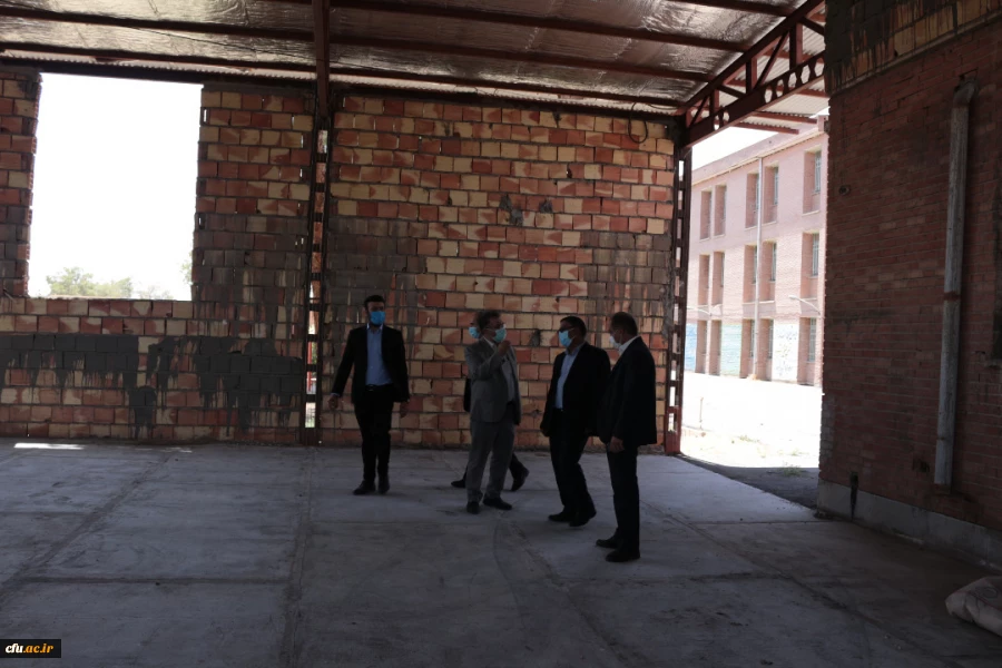 بازدید معاونت دانشجویی سازمان مرکزی از پردیس های استان سمنان 5