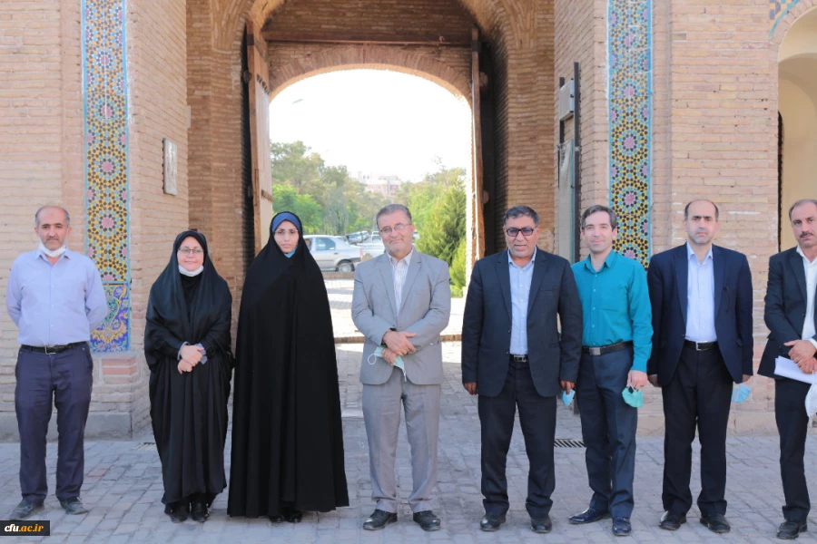 بازدید معاونت دانشجویی سازمان مرکزی از پردیس های استان سمنان 6