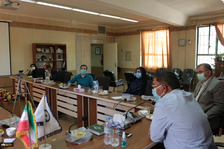 بازدید معاونت دانشجویی سازمان مرکزی از پردیس های استان سمنان 7